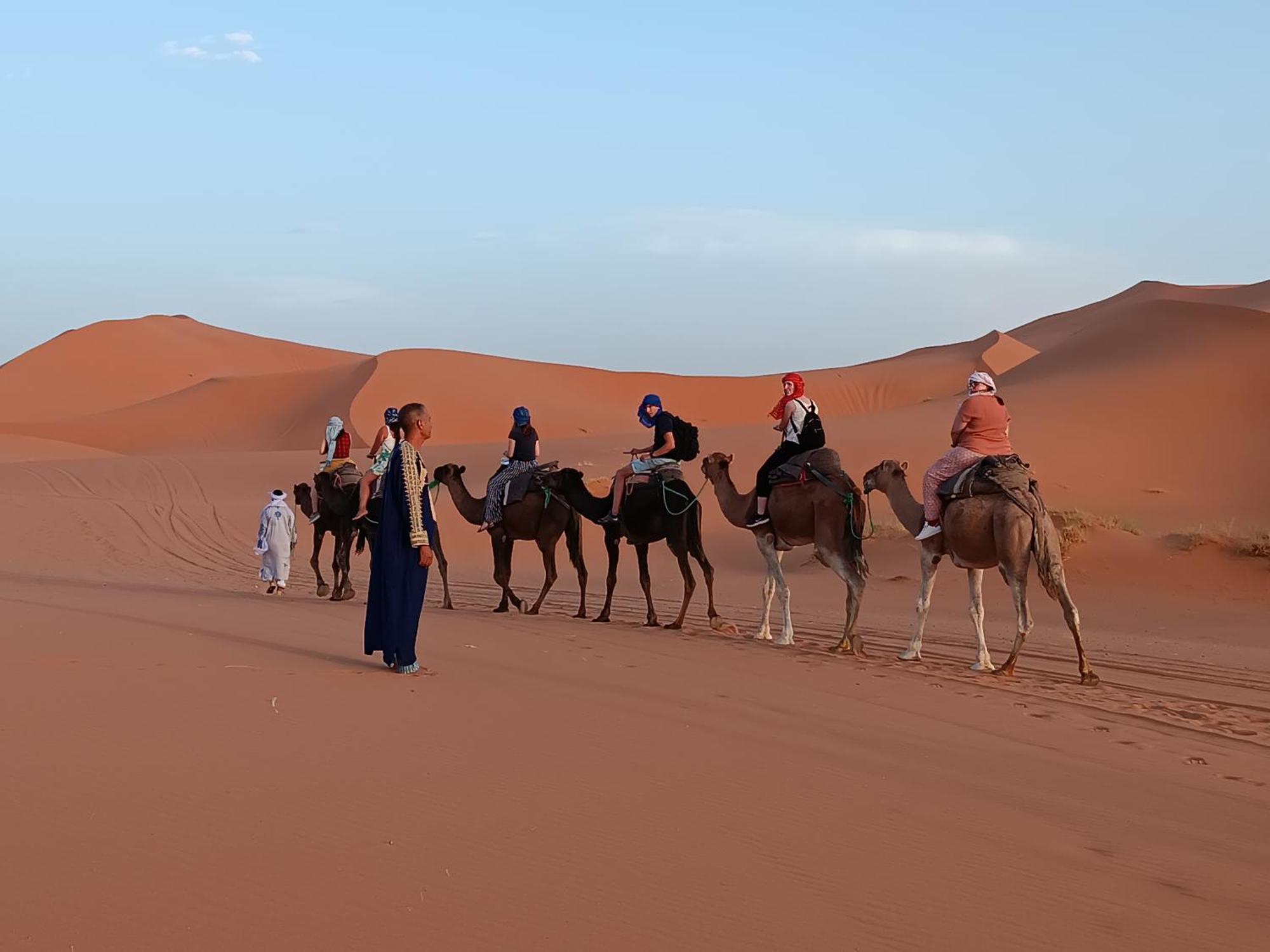 Riad Kasbah Le Touareg Merzouga Bagian luar foto